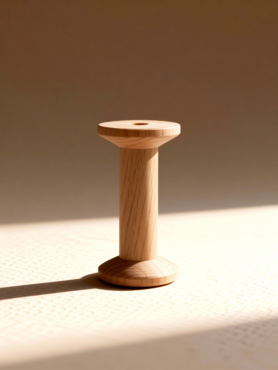 Embroidery Craft - 4Pcs Wooden Thread Spool Holder Set