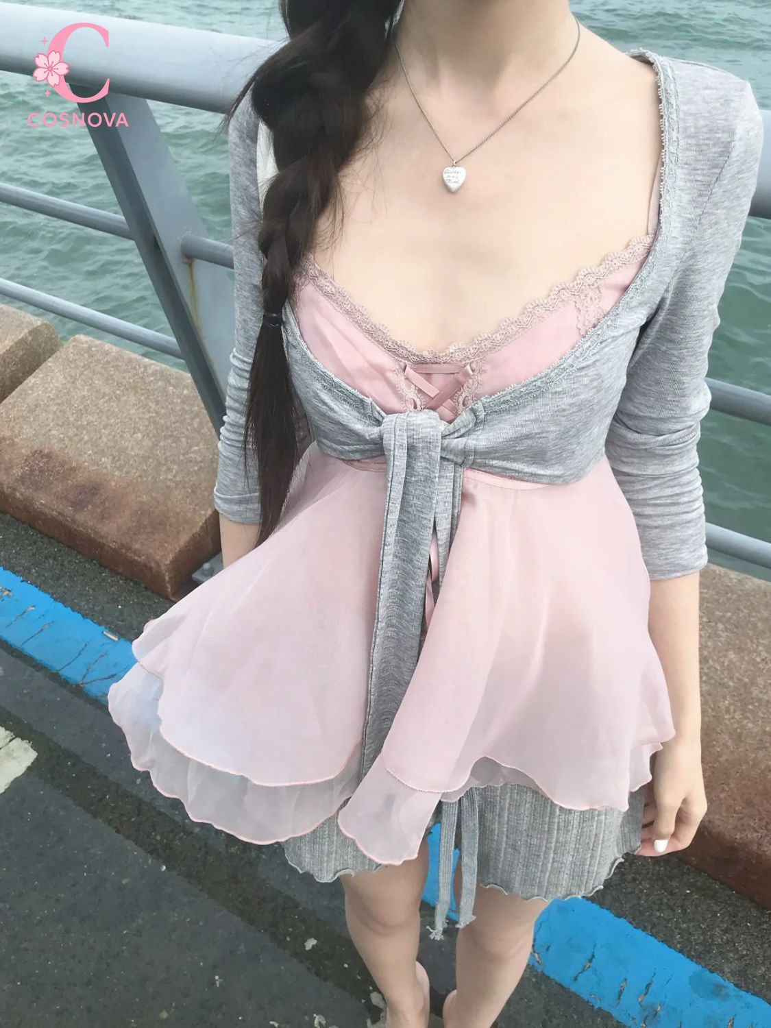 Lace Ribbon Trim - Korean Sweet Summer 3 Piece Set