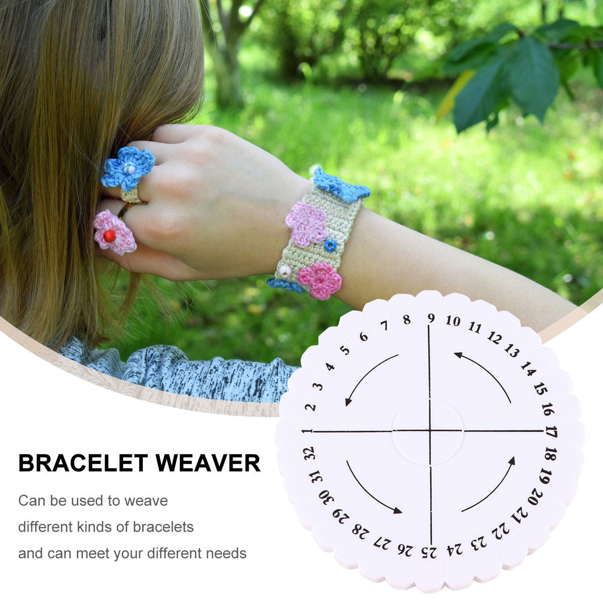 Friendship Bracelet Making Kit - Embroidery Craft recension och pris