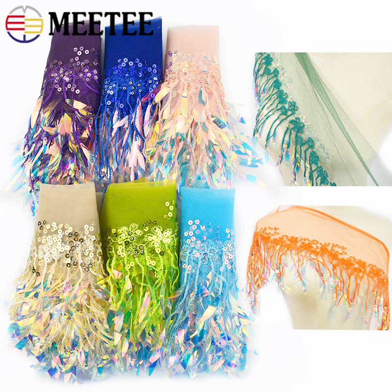 2-10Yards 15cm Mesh Tassels Fr - Fringe Ribbon Sewing recension och pris
