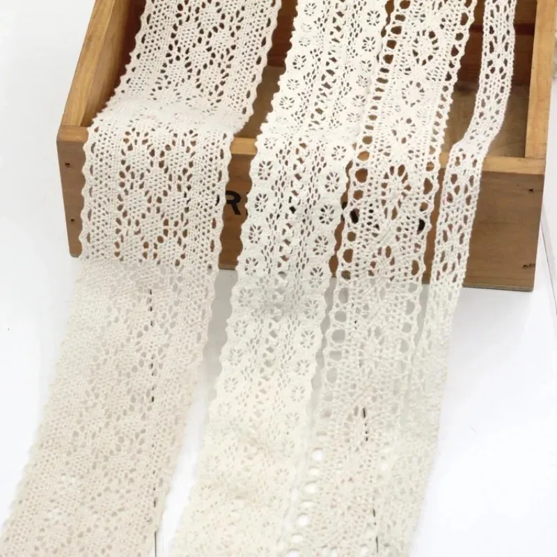 Ivory White Cotton Lace Trim R - Lace Ribbon Trim recension och pris
