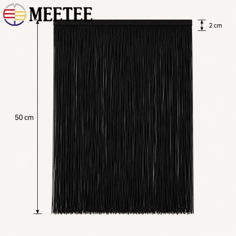 1/2/3M 50cm Tassel Fringe Trim - Fringe Ribbon Sewing recension och pris