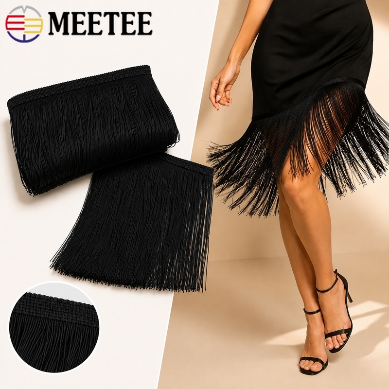 1/2/3M 50cm Tassel Fringe Trim - Fringe Ribbon Sewing recension och pris