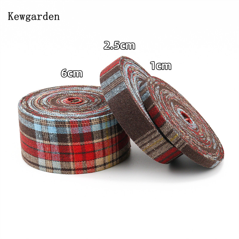 College Style Check  Woolen Fa - Velvet Ribbon Roll recension och pris