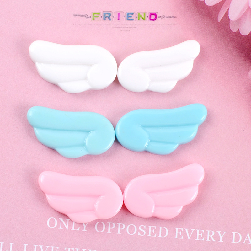 10PCS Kawaii Cute Angel Wings  - Craft Embellishments recension och pris